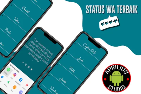 Status WA Lengkap - Keren Lucu android App screenshot 0